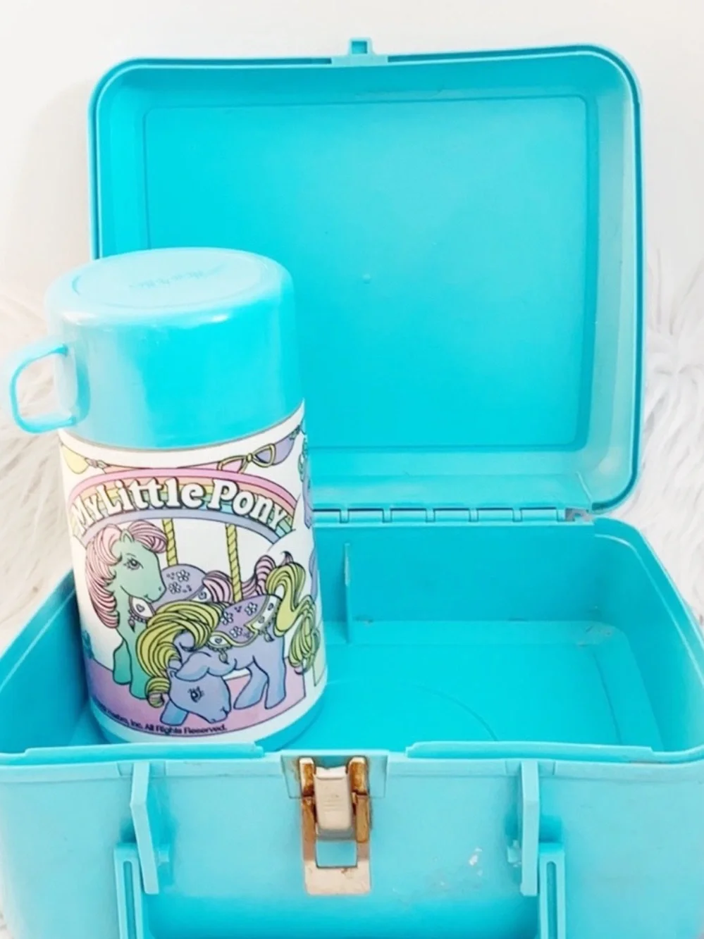 Vintage 1980s My Little Pony Lunchbox & Flask